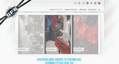 Desktop Screenshot of german-fetish-fair.de