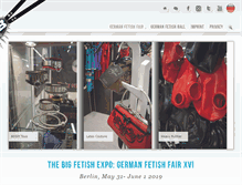 Tablet Screenshot of german-fetish-fair.com